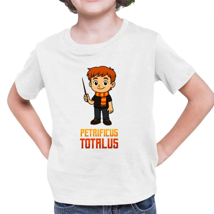 Petrificus Totalus - Ron Weasley - detské tričko s potlačou pre fanúšikov série Harry Potter