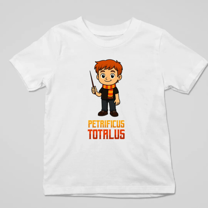 Petrificus Totalus - Ron Weasley - detské tričko s potlačou pre fanúšikov série Harry Potter