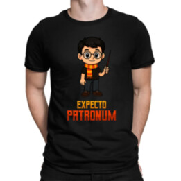 Expecto Patronum - Harry Potter - pánske tričko s potlačou pre fanúšikov série Harry Potter