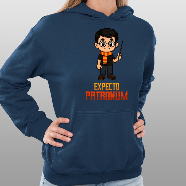 Expecto Patronum - Harry Potter  - dámska mikina s potlačou pre fanúšikov série Harry Potter