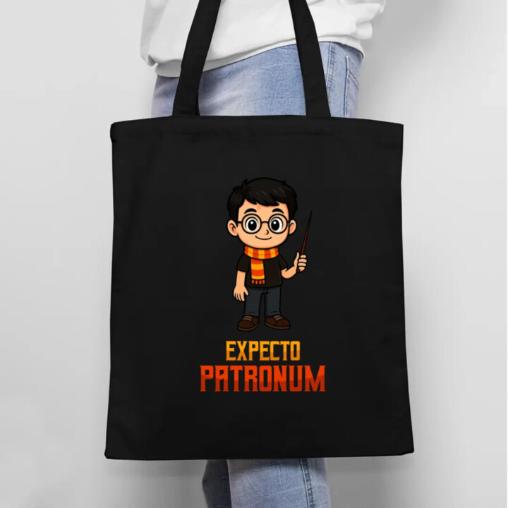 Expecto Patronum - Harry Potter - taška s potlačou pre fanúšikov série Harry Potter