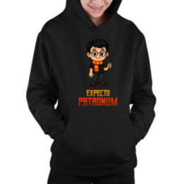 Expecto Patronum - Harry Potter - detská mikina s kapucňou pre fanúšikov série Harry Potter