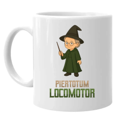 Piertotum Locomotor - Minerwa McGonagall - keramický hrnček s potlačou pre fanúšikov série Harry Potter