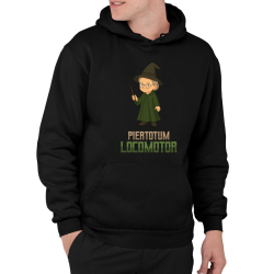 Piertotum Locomotor - Minerwa McGonagall  - pánska mikina s potlačou pre fanúšikov série Harry Potter