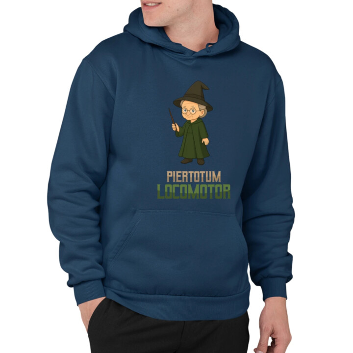 Piertotum Locomotor - Minerwa McGonagall  - pánska mikina s potlačou pre fanúšikov série Harry Potter