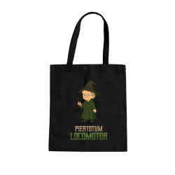 Piertotum Locomotor - Minerwa McGonagall - taška s potlačou pre fanúšikov série Harry Potter