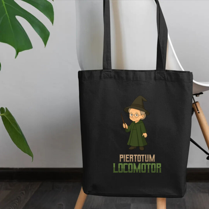 Piertotum Locomotor - Minerwa McGonagall - taška s potlačou pre fanúšikov série Harry Potter