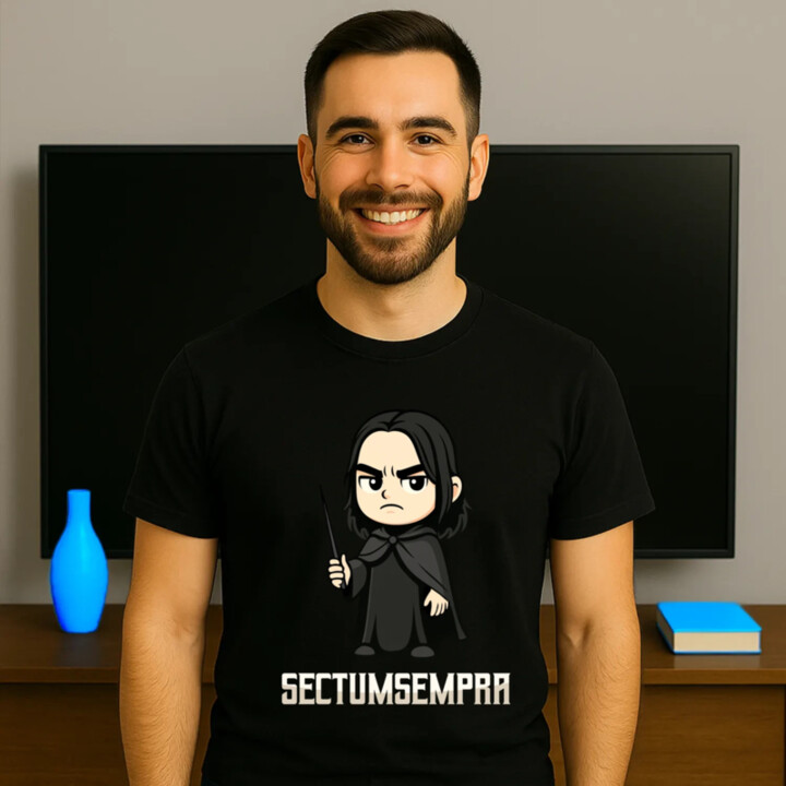 Sectumsempra - Severus Snape - pánske tričko s potlačou pre fanúšikov série Harry Potter