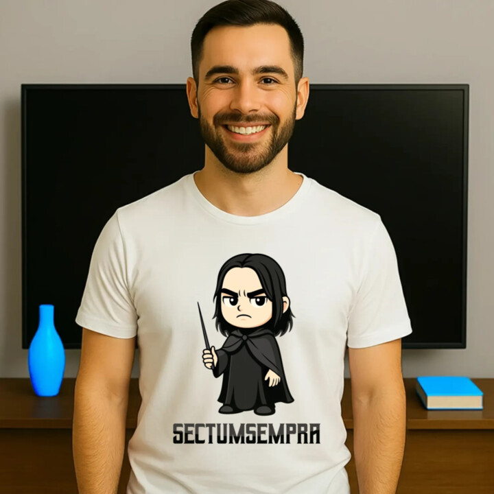 Sectumsempra - Severus Snape - pánske tričko s potlačou pre fanúšikov série Harry Potter
