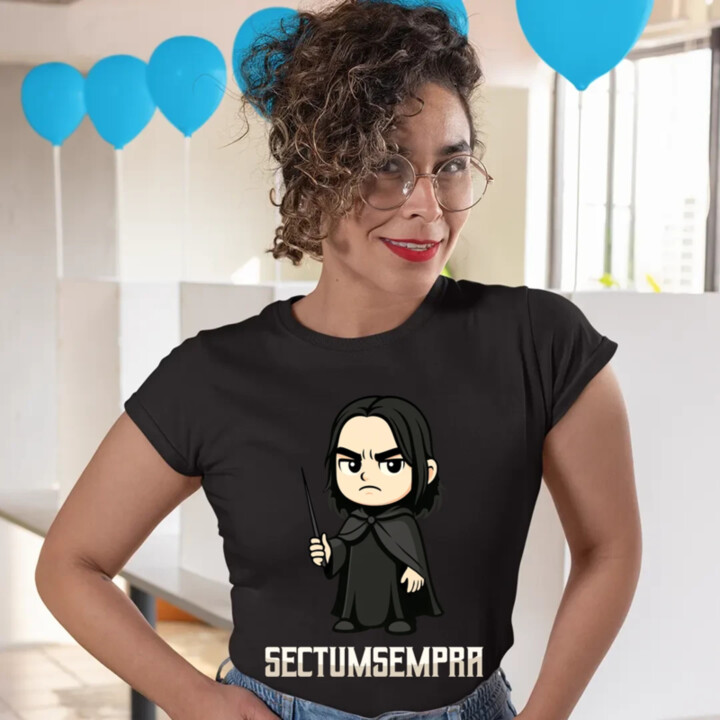 Sectumsempra - Severus Snape - dámske tričko s potlačou pre fanúšikov série Harry Potter