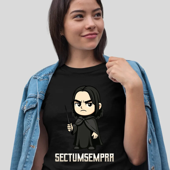 Sectumsempra - Severus Snape - dámske tričko s potlačou pre fanúšikov série Harry Potter