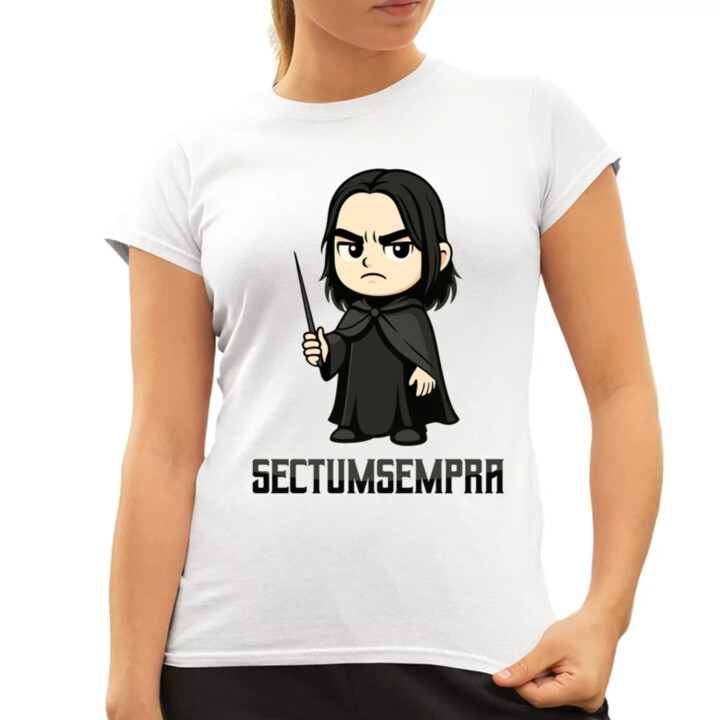Sectumsempra - Severus Snape - dámske tričko s potlačou pre fanúšikov série Harry Potter