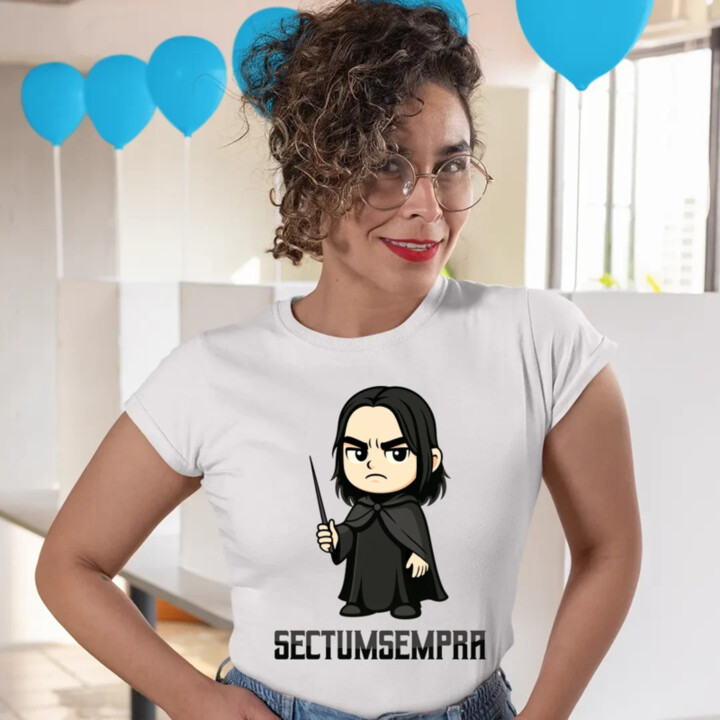Sectumsempra - Severus Snape - dámske tričko s potlačou pre fanúšikov série Harry Potter