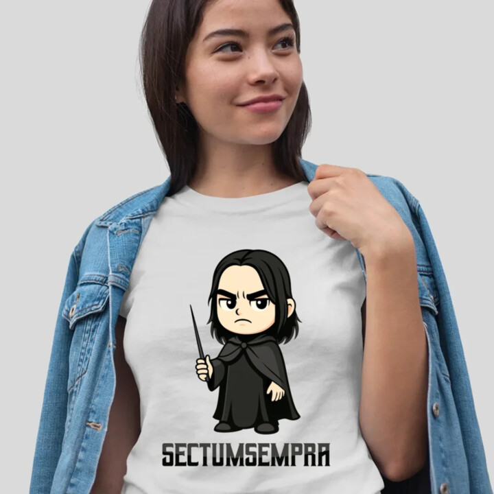 Sectumsempra - Severus Snape - dámske tričko s potlačou pre fanúšikov série Harry Potter