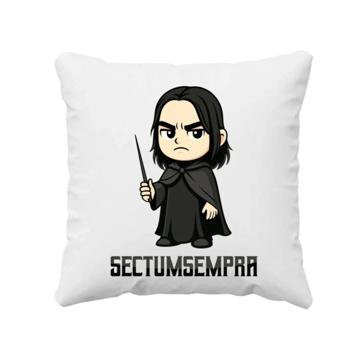 Sectumsempra - Severus Snape - vankúš s potlačou pre fanúšikov série Harry Potter