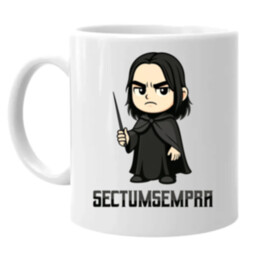 Sectumsempra - Severus Snape - keramický hrnček s potlačou pre fanúšikov série Harry Potter