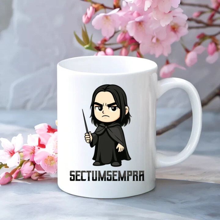 Sectumsempra - Severus Snape - keramický hrnček s potlačou pre fanúšikov série Harry Potter