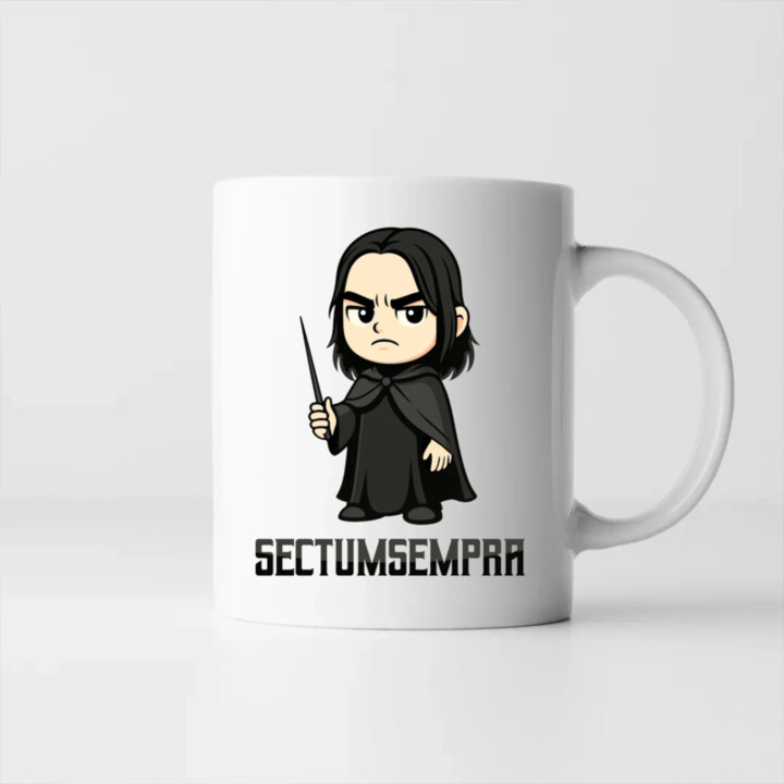 Sectumsempra - Severus Snape - keramický hrnček s potlačou pre fanúšikov série Harry Potter