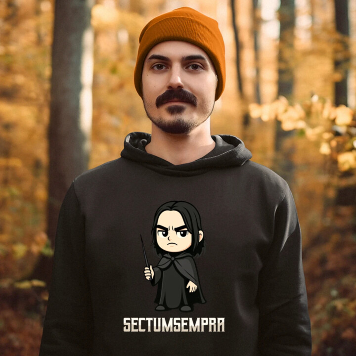 Sectumsempra - Severus Snape  - pánska mikina s potlačou pre fanúšikov série Harry Potter