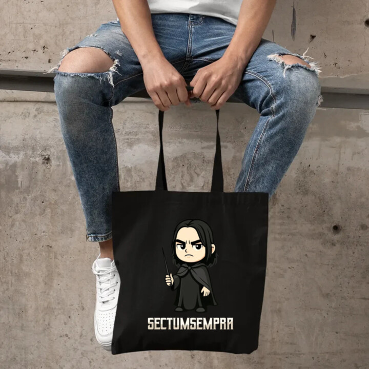Sectumsempra - Severus Snape - taška s potlačou pre fanúšikov série Harry Potter