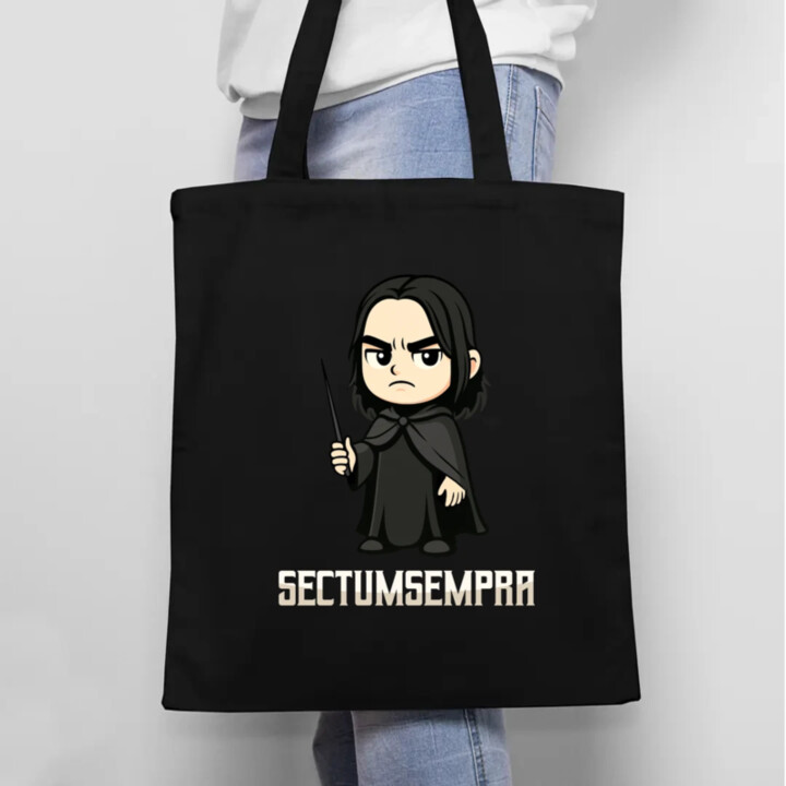 Sectumsempra - Severus Snape - taška s potlačou pre fanúšikov série Harry Potter