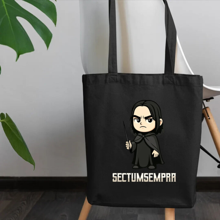 Sectumsempra - Severus Snape - taška s potlačou pre fanúšikov série Harry Potter