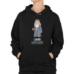 Lumos Maxima - Albus Dumbledore  - dámska mikina s potlačou pre fanúšikov série Harry Potter