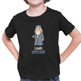 Lumos Maxima - Albus Dumbledore - detské tričko s potlačou pre fanúšikov série Harry Potter