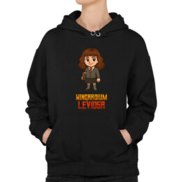 Wingardium Leviosa - Hermiona Granger  - dámska mikina s potlačou pre fanúšikov série Harry Potter