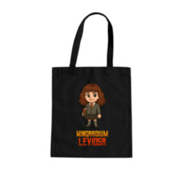 Wingardium Leviosa - Hermiona Granger - taška s potlačou