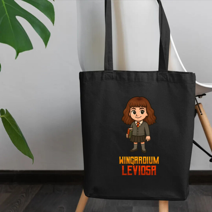 Wingardium Leviosa - Hermiona Granger - taška s potlačou