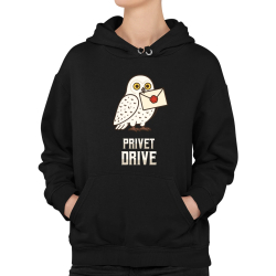 Privet Drive - Hedwiga  - dámska mikina s potlačou pre fanúšikov série Harry Potter