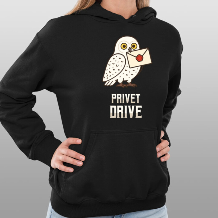 Privet Drive - Hedwiga  - dámska mikina s potlačou pre fanúšikov série Harry Potter