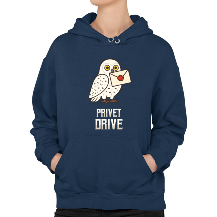 Privet Drive - Hedwiga  - dámska mikina s potlačou pre fanúšikov série Harry Potter