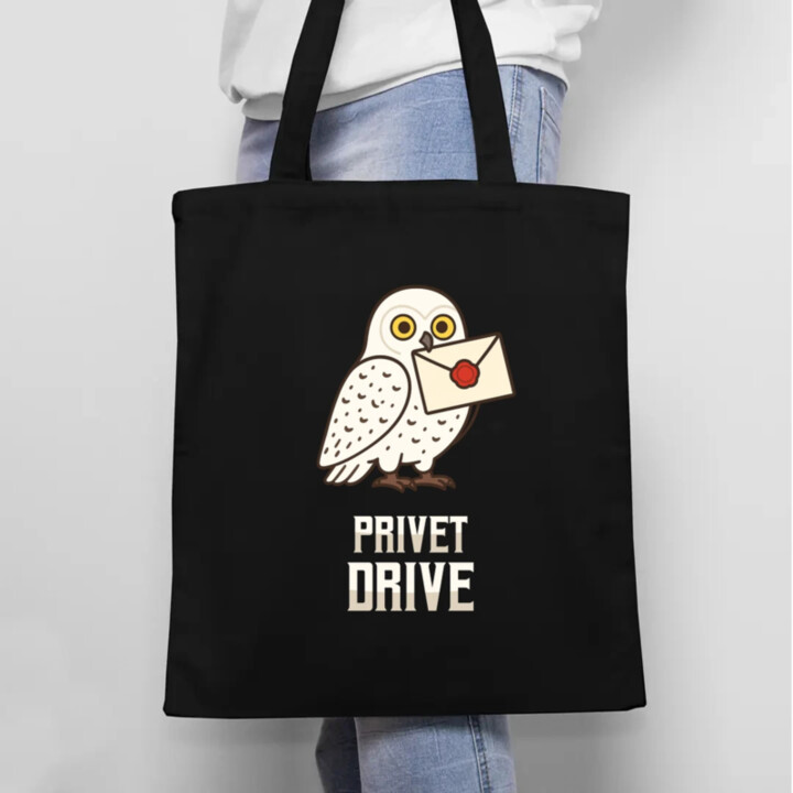 Privet Drive - Hedwiga - taška s potlačou pre fanúšikov série Harry Potter