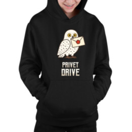 Privet Drive - Hedwiga - detská mikina s kapucňou pre fanúšikov série Harry Potter