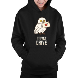 Privet Drive - Hedwiga - detská mikina s kapucňou pre fanúšikov série Harry Potter