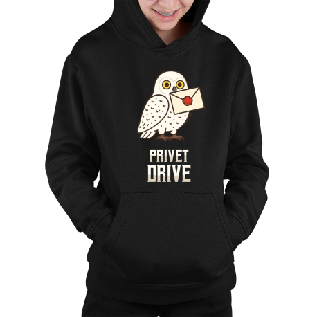 Privet Drive - Hedwiga - detská mikina s kapucňou pre fanúšikov série Harry Potter