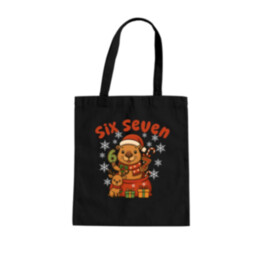 Six seven 67 - Italian Brainrot - Vianočná kapybara - taška s potlačou