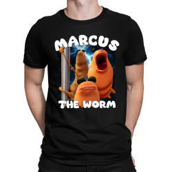 Marcus the worm - pánske tričko s potlačou