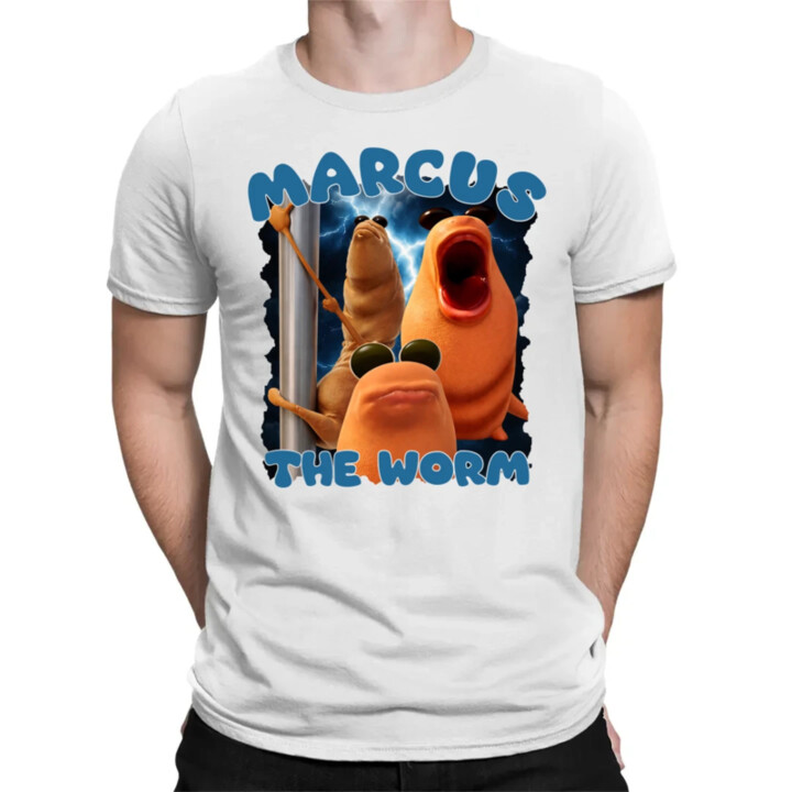 Marcus the worm - pánske tričko s potlačou