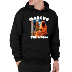 Marcus the worm  - pánska mikina s potlačou