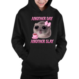 Another day, another slay - detská mikina s kapucňou