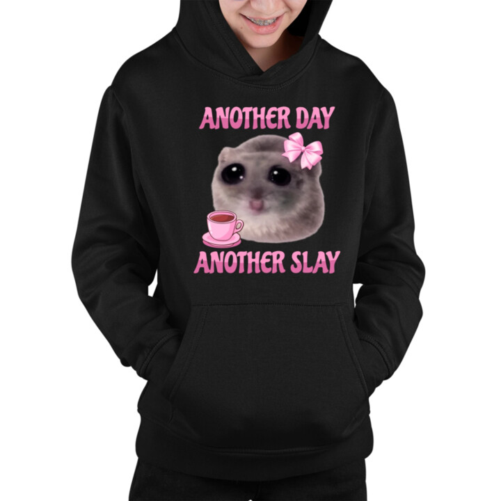 Another day, another slay - detská mikina s kapucňou