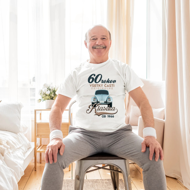 60 rokov - Klasika od roku 1966 - pánske tričko s potlačou