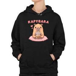 Kapybara - bubble tea  - dámska mikina s potlačou