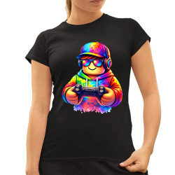 Hráč – pre fanúšikov hry Roblox - dámske tričko s potlačou