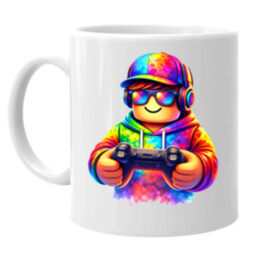 Hráč – pre fanúšikov hry Roblox - keramický hrnček s potlačou