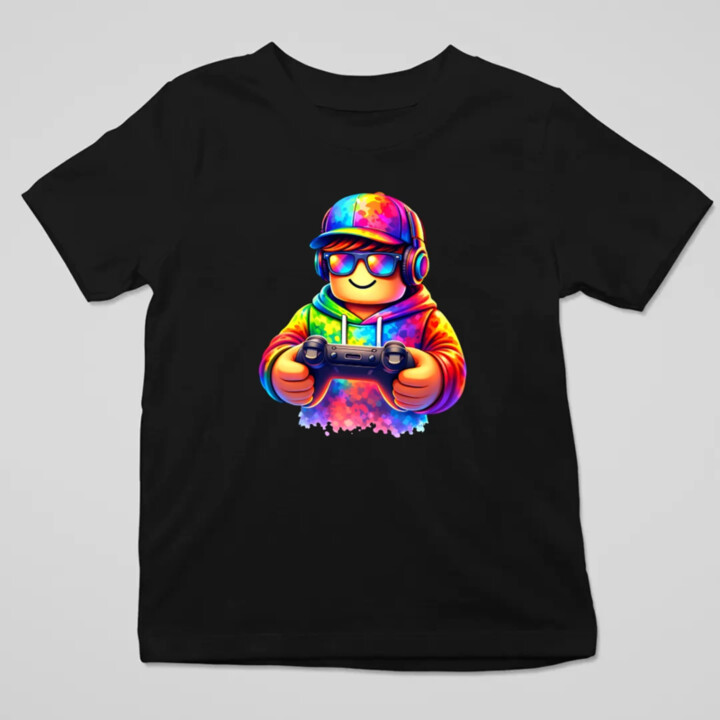 Hráč – pre fanúšikov hry Roblox - detské tričko s potlačou