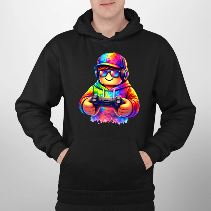 Hráč – pre fanúšikov hry Roblox  - pánska mikina s potlačou